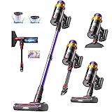Cordless Vacuum Cleaner, 550W 45KPA 70 Mins Vacuum