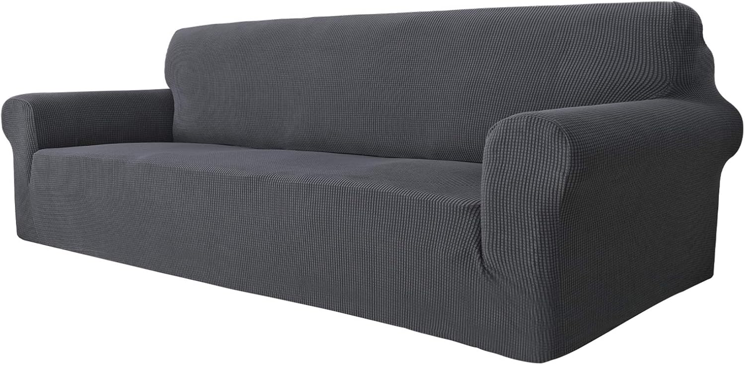 MAXIJIN Super Stretch Couch Cover for 4 Seater Couch