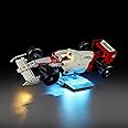Mililier LED Light Kit for Lego 10330 MP4/4 & Ayrton Senna Set, Compatible with Lego 10330 Building Blocks Model(Not Include Blocks Set)