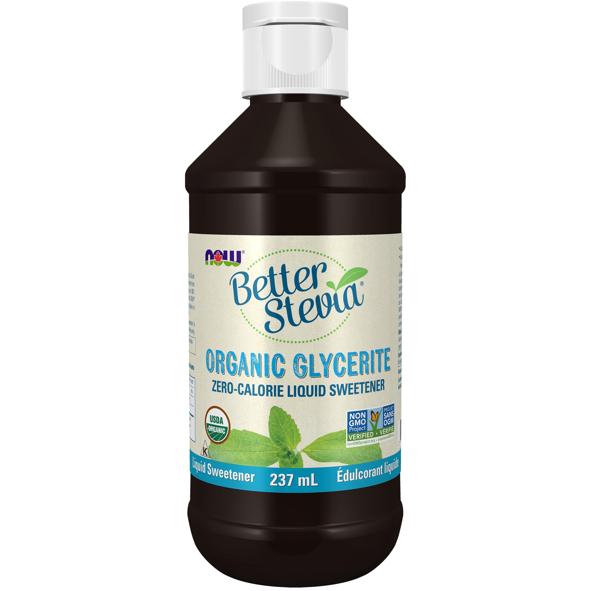 Now Foods Stevia Glycerite Alcohol-Free Liquid, 237 g