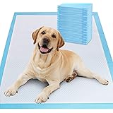 Gimars XL 28"x34" Thicker Heavy Absorbency Pet Training Puppy Pee Pads - Extra Large Disposable Polymer Quick Dry No Leaking 