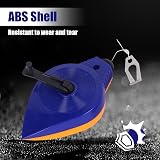 SULIVES Heavy Duty Chalk Line Reel 30m String with High Visibility Marking Chalk view 3