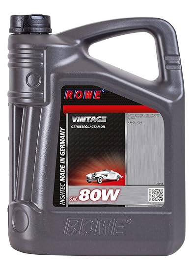 ROWE Hightec Vintage SAE 80W - 5 Liter Oldtimer, Youngtimer Getriebeöl | Made in Germany