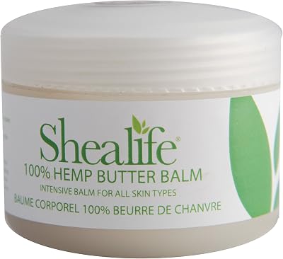 Shealife 100% Hemp Butter Body Therapy Balm 100g Natural Organic Unrefined UK