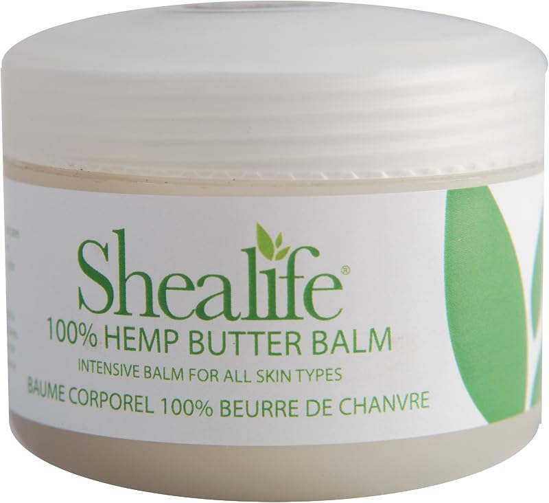 Shealife 100% Hemp Butter Body Therapy Balm 100g Natural Organic Unrefined UK
