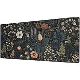 TOMAIDA Mouse Pad, Large Mouse Pad 90 X 40CM (35.4X15.7Inches) Mousepad Big Desk Mat with Non-Slip Rubber Base Keyboard Pad f