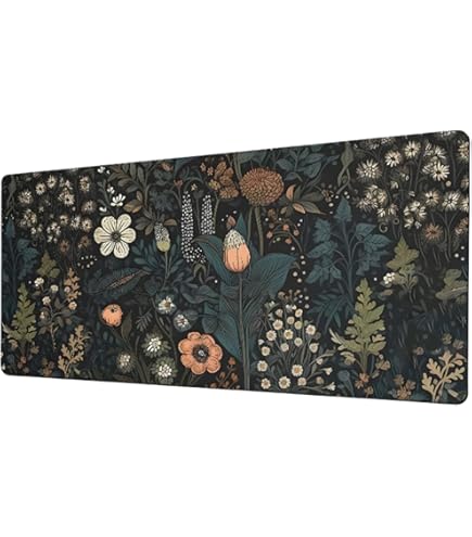 Famame Laptop Mouse Pad Desert Sunset Cactus Desk Mat With Stitched - View #6