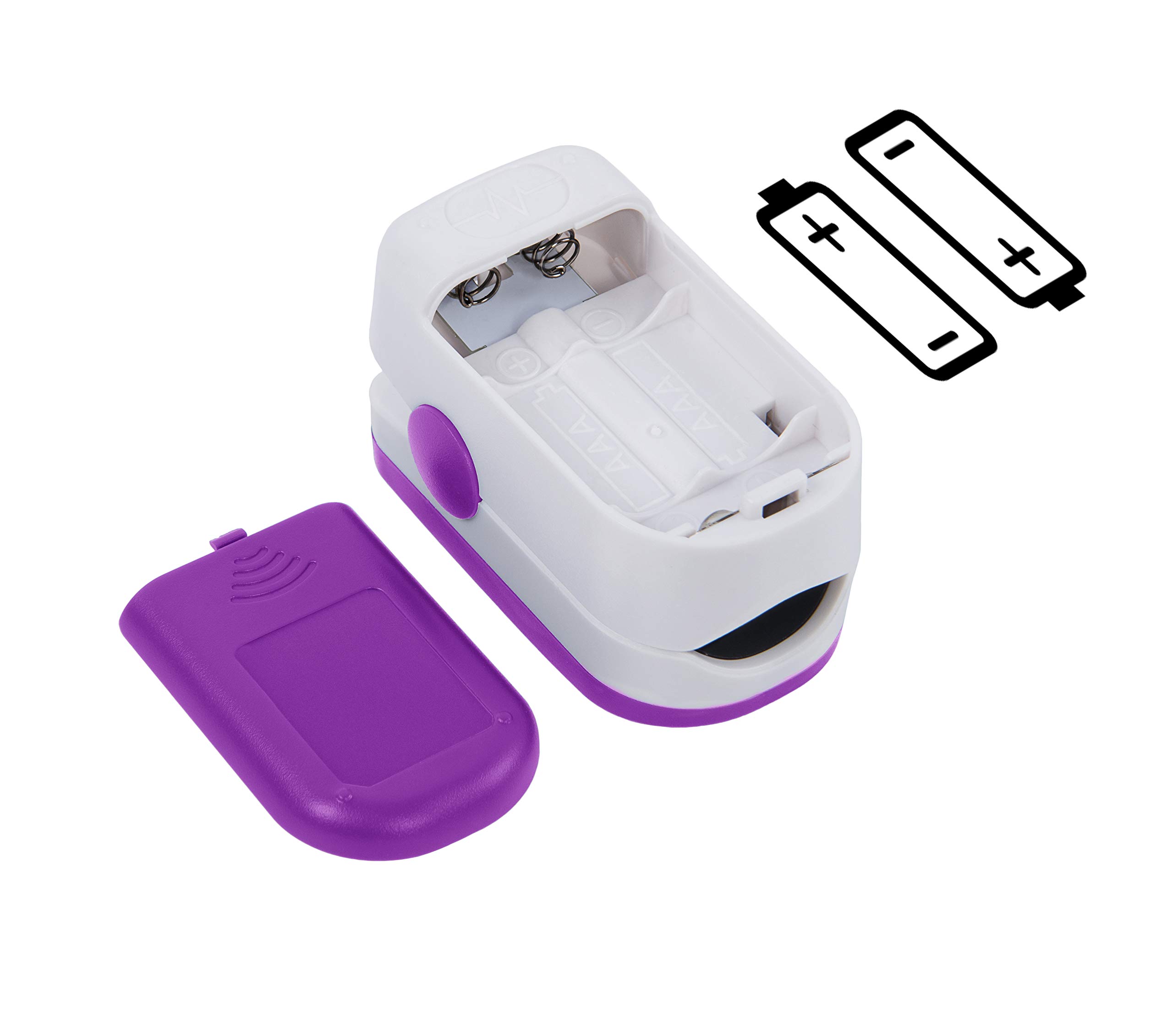 Zacurate 500BL Fingertip Pulse Oximeter Blood Oxygen Saturation Monitor