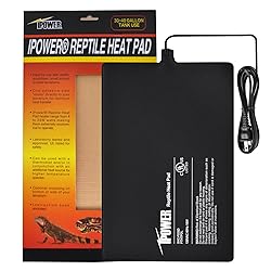 iPower 8 by 12-Inch 16 Watt Reptile Heat Pad Under