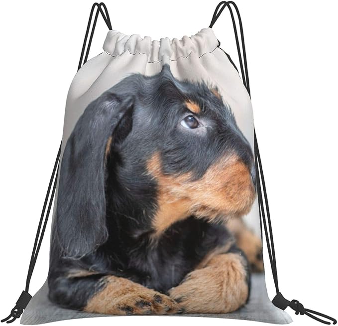 Rucksack Mit Kordelzug Blumen-Muster - Sporttasche Für Damen & Herren 35x42cm