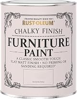 Rust-Oleum Chalky Furniture Paint Chalk White 750ml RO0070001G1 view 6