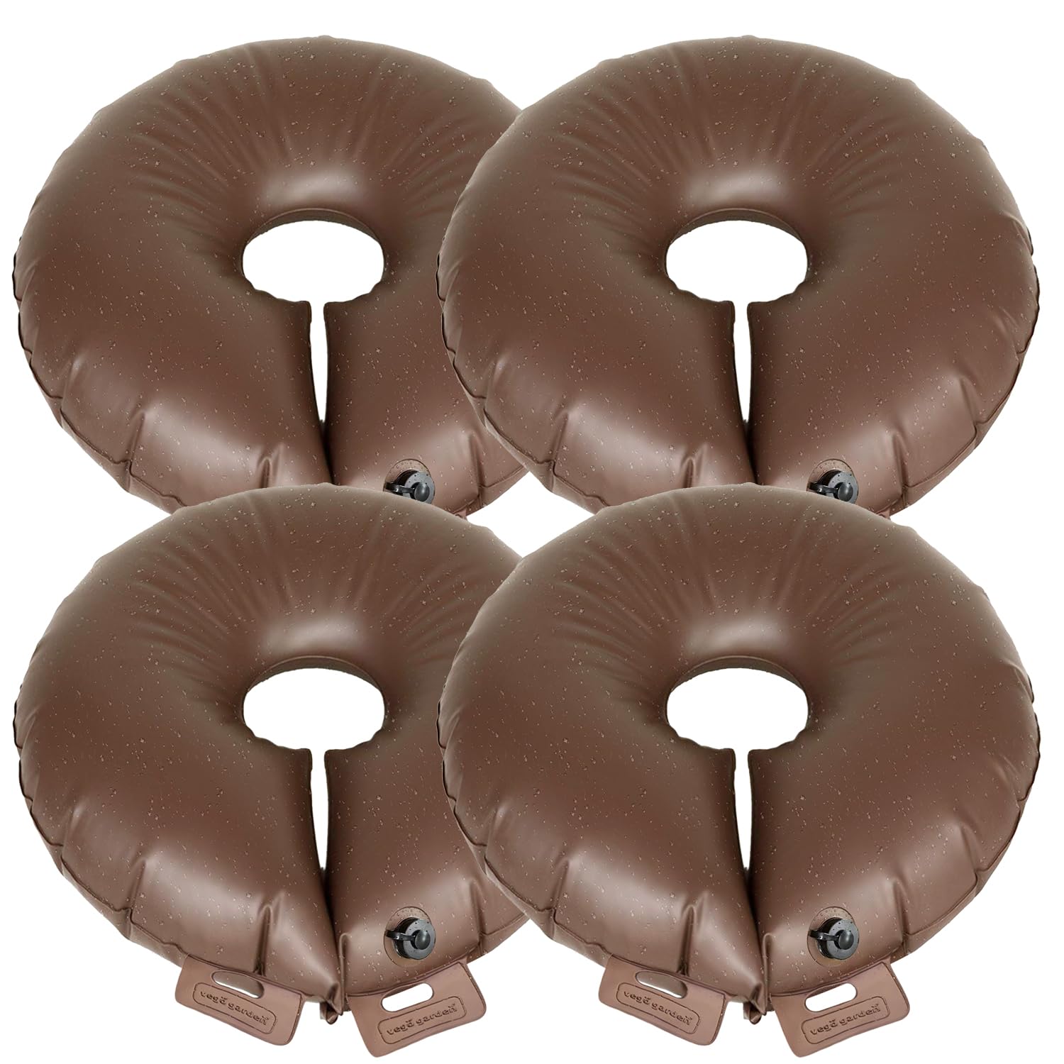 Photo 1 of Vego garden 16 Gallon Tree Watering Bag/Ring, Extremely Heavy Duty PVC Planting Water Bag for Tree and Shrubs, Basic Water Saving Slow Release Root Water System for Tree Drip Irrigation-4 Pack