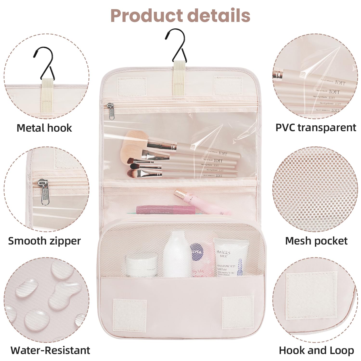 BAGAIL 6 Set/8 Set/10 Set Packing Cubes Various Sizes Packing Organizer for Travel Accessories Luggage Carry On Suitcase