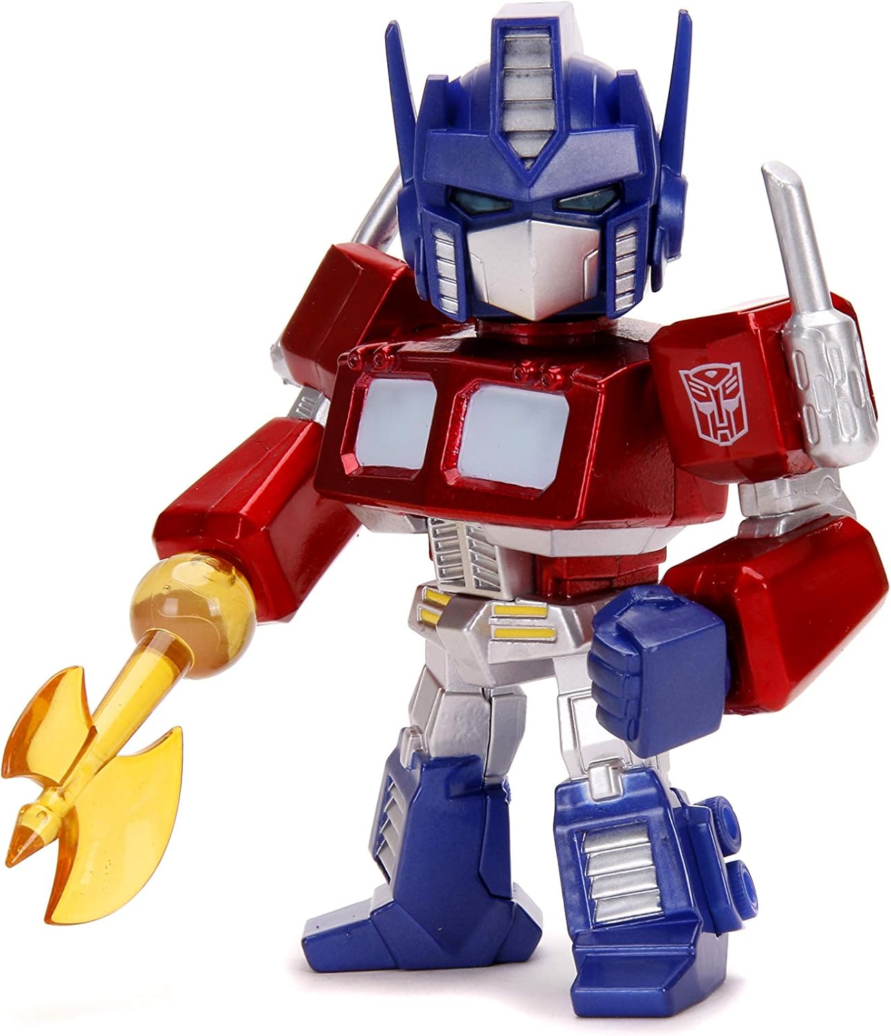 metal optimus prime figure