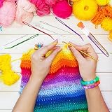 ASIRYVA 16 Pcs Large Eye Blunt Needles Darning Crochet Tapestry Wool Sewing Kit view 7