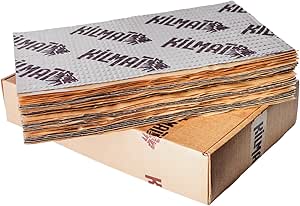 KILMAT 50 mil 50 sqft Car Sound Deadening Mat, Butyl Automotive Sound Deadener, Audio Noise Insulation and dampening