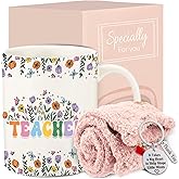 DHQH Birthday Gifts, Thank You Gifts for New Teacher, 11oz Teacher Coffee Mug Gift Set