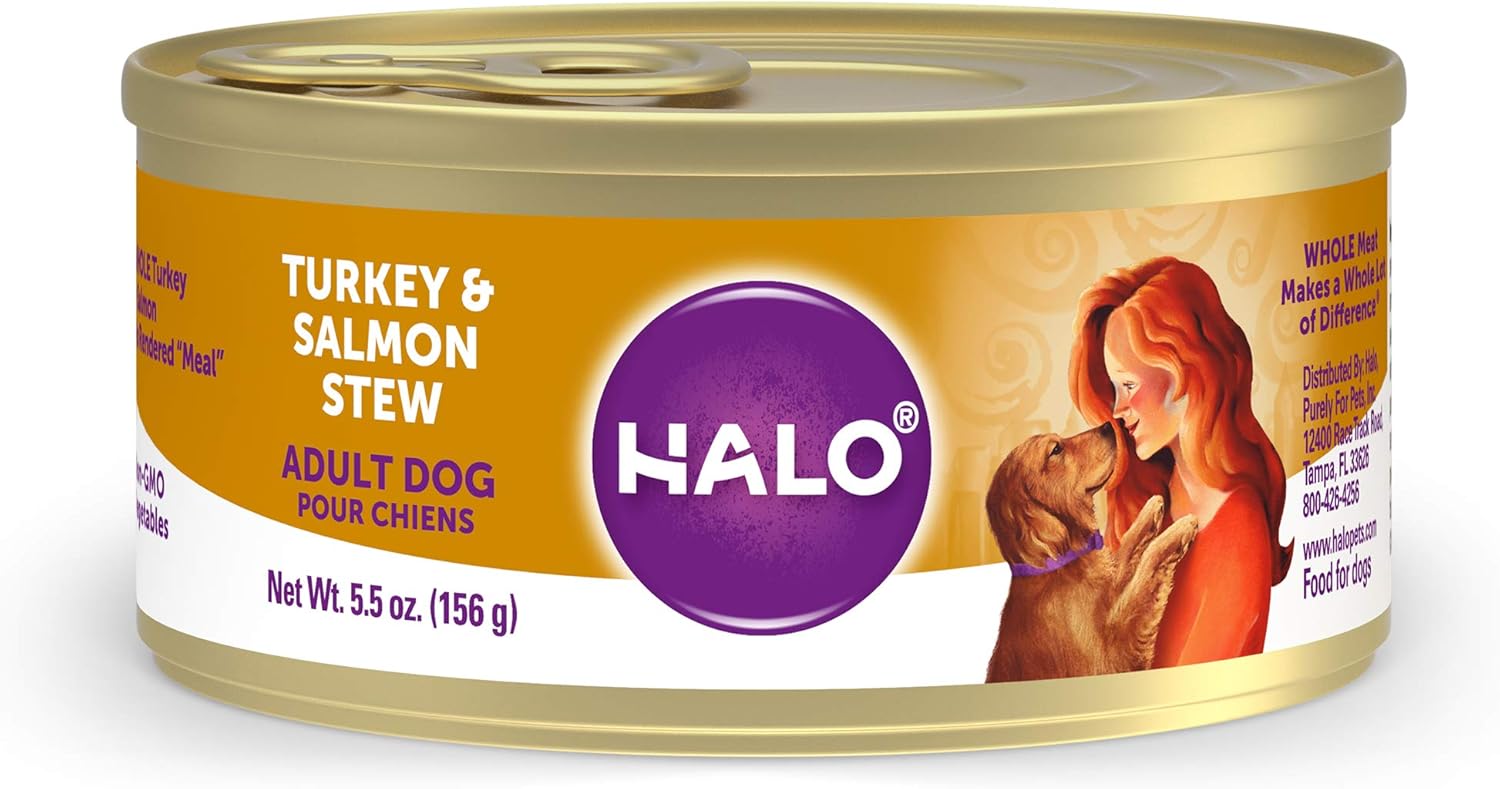 halo salmon dog food