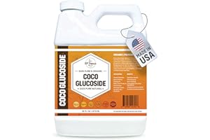 33RD PARALLEL SOAP CO. 33rd Parallel | COCO GLUCOSIDE Surfactant (16 oz) | Natural Plant Derived | For DIY Cleansers, Shampoos, Conditioners, Moisturizers, Lotions, Makeup Removers, Baby Products | 16 Ounces