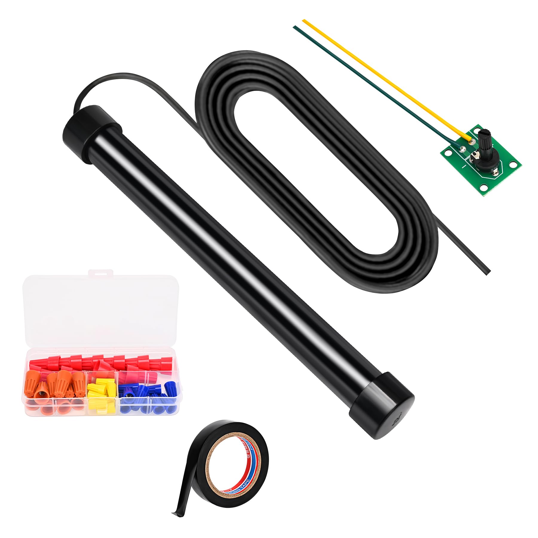 Photo 1 of 2026 Upgraded Vehicle Exit Sensor, Automatic Gate Opener Car Detector with 50 ft Cable, Compatible with Mighty Mule,Ghost Controls,LiftMaster Vehicle Door Opening Systems