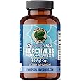 Bioactive B6 Supplement - Pyridoxal-5-Phosphate (P-5-P) - 60 Vegan Caps by Pure Lab Vitamins (DRC-Delayed Release Caps) - Gluten Free Made in Canada