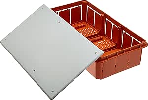 Electraline 60413 - Caja de derivación (para empotrar en obra ...