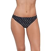 Steve Madden Womens Basic Full Coverage Hipster Swim Bottom
