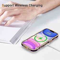 Hython for iPhone 11 Case Cute Curly Wave Frame