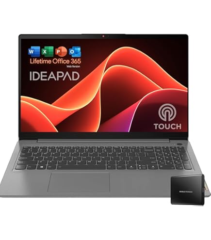 Amazon.com: HP 15.6“ FHD Touchscreen Laptop with Office 365 for