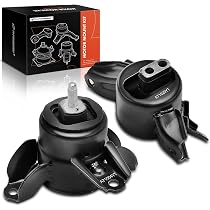Engine & Transmission Mount Set For 2012-2017 Hyundai Accent 1.6L - 3 Piece Kit Replaces OEM 300191, A71004
