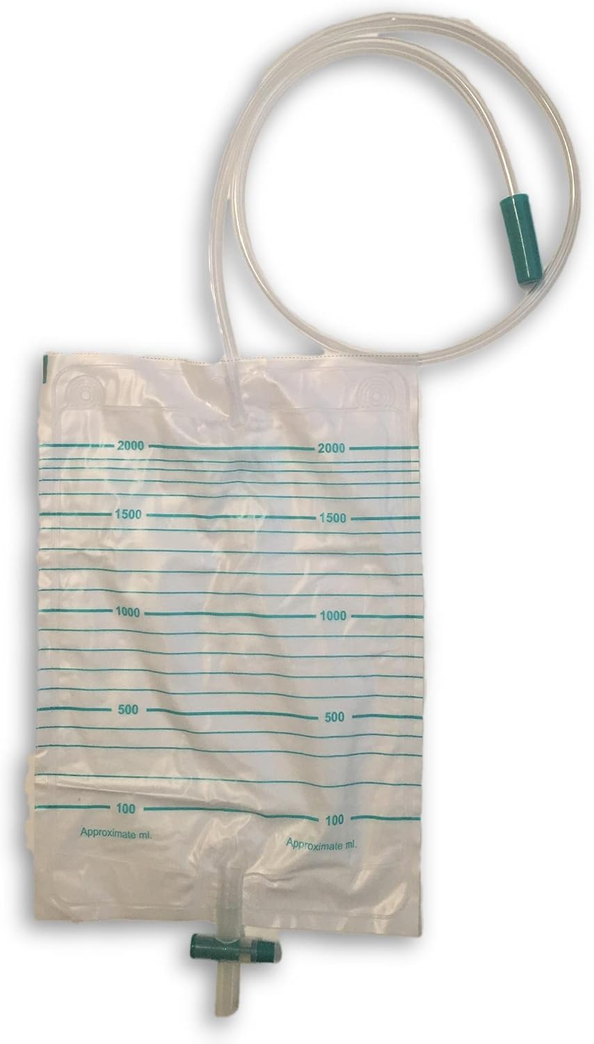 10pcs Pack E&E 2000ml Urine Drainage Bags - Image 3