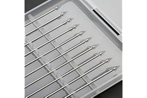 AANOUTUO Professional ESD Gel Swab Stick kit, Suitable for Phones, Camera Lenses, semiconductors,PCB,SMT, COB modules, sensors and Other Optical Products Cleaning. (Diameter 1.8MM-0.07 inch tip) (Transparent)