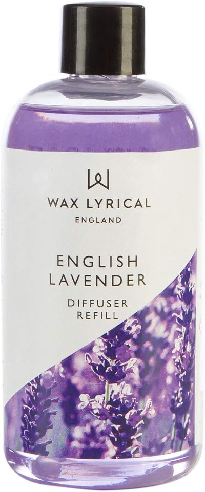 Wax Lyrical English Lavender Reed Diffuser Refill 200ml - Soothing Aroma