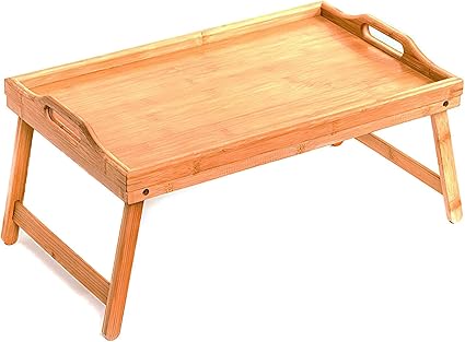 Bed Tray Table w/Folding Legs - 50 x 30 