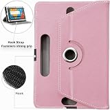 Selling United SU 10 Inch Tablet Case Universal Stand Folio Leather Gold view 2