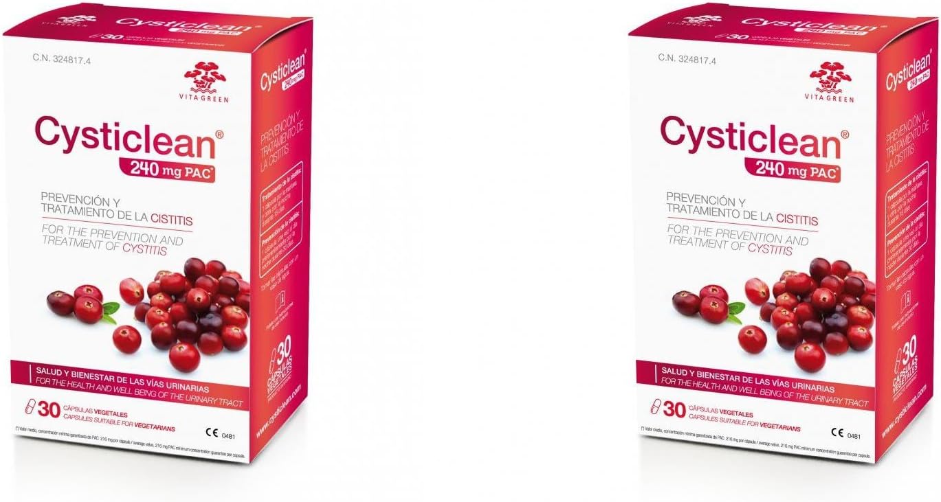 (2 Pack) - Cysticlean - Cysticlean 240mg PAC | 30's | 2 PACK BUNDLE