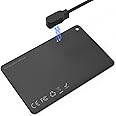 WAFTING Wallet Tracker Card, Rechargeable Smart Card Works with Apple Find My(iOS Only), Bluetooth Finder Card for Wallet, Luggage Tags, 1 Pack