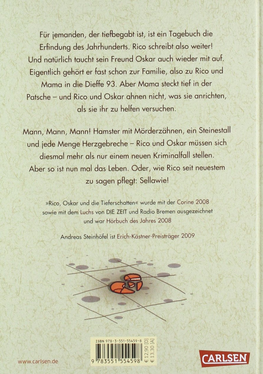 Rico Oskar Und Das Herzgebreche Rico Und Oskar 2 Steinhofel Andreas Schossow Peter Amazon De Bucher