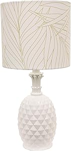 Décor Therapy TL17212 Table lamp, White