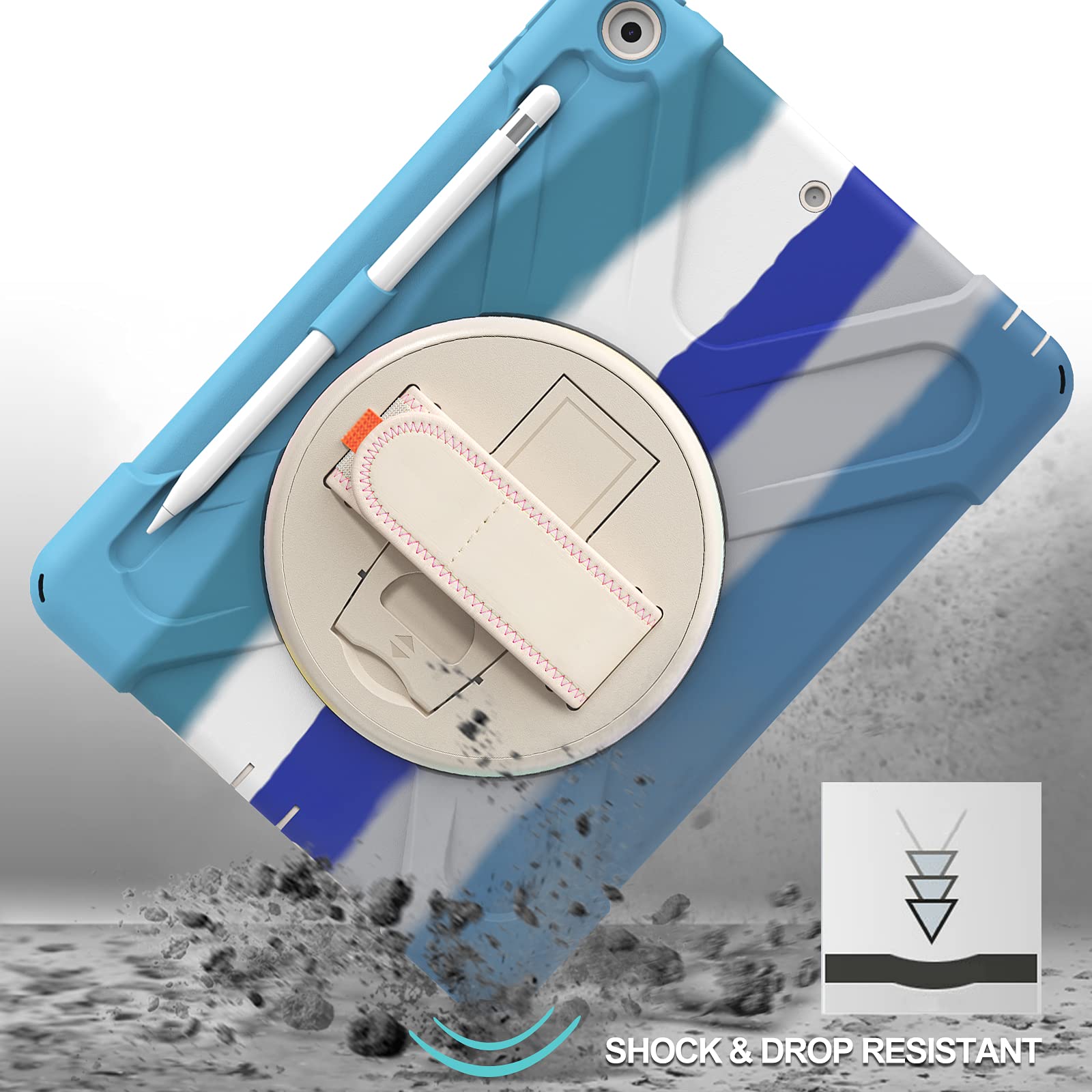 ProCase Rugged Case for iPad 9th/ 8th/ 7th Generation 10.2