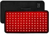Red Light Therapy for Body, 15.7" x 7.9" Infrared Red Light Therapy Mat for Back Belly Shoulder Muscle Pain Relief, Portable 660nm 850nm Home Heating Light Therapy Wrap Belt