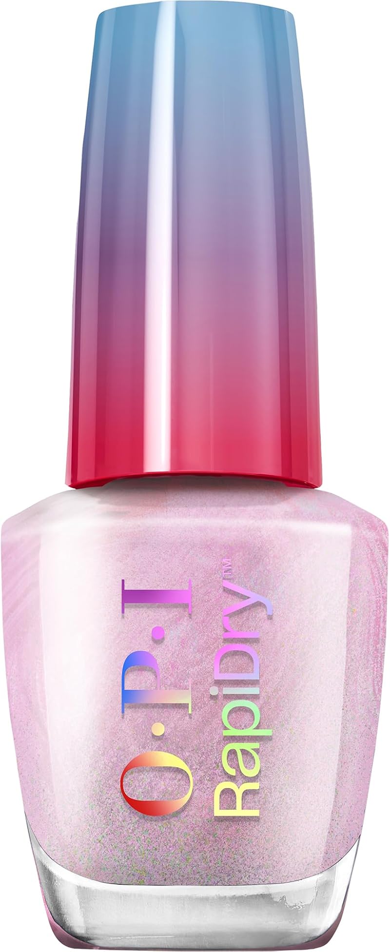 OPI RapiDry Speed Date Me Pink Purple Shimmer Nail Polish 9ml