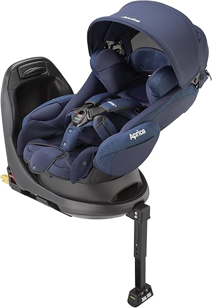 Amazon Aprica アップリカ Isofix固定 回転式 ベッド型 チャイルドシート フラディアグロウ スタンダード Std ピュアネイビー 0か月 1年保証 チャイルドシート 新生児から ベビー マタニティ 通販