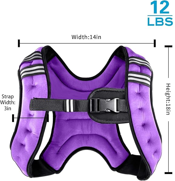 HENKELION WEIGHTED VEST WEIGHT VEST FOR MEN WOMEN KIDS WEIGHTS INCLUDED, BODY WEIGHT VESTS ADJUSTABLE FOR RUNNING, TRAINING WORKOUT, JOGGING, WALKING
