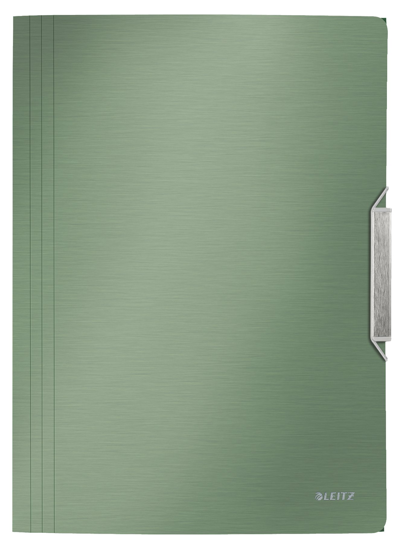 Leitz 3-Flap Folder, Holds up to 150 A4 Sheets, Elastic Closure, Flexible Plastic, Celadon Green, Style Range, 39770053