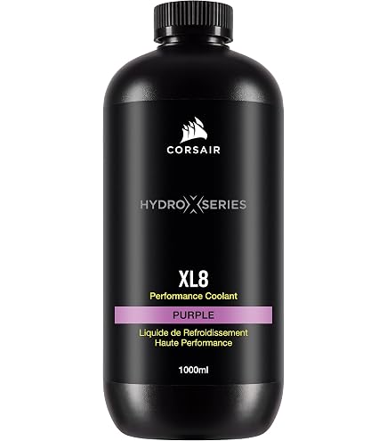 CORSAIR Hydro X Series XL8 冷却液 1000ml Corsair Hydro X Series XL8 Performance Coolant - Vibrant Colors.
