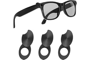 HCHRVR LED light shield Compatible with Ray-Ban Meta Wayfarer/Skyler/Headliner(Gen 2) & Oakley Meta HSTN Smart Glasses Accessories, A stable black light-blocking protective cover