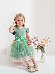 Sinhoon Toddler Girl Tulle Dress Summer Ruffle