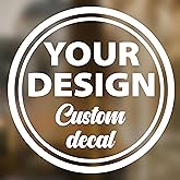 Custom Vinyl Decals - Business Logo Stickers - Vinyl Custom Decals for Walls, Windows, Glass - Durable Branding Solutions for Office, Retail, and Event Spaces