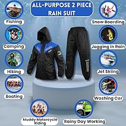BYKR Waterproof Outdoors Motorcycle Rain Suits for